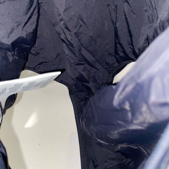 Ellen Tracy Women's Black Scallop Padded Bandeau Strap One Piece Swimsuit Sz 12 - Picture 10 of 10